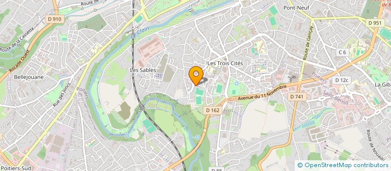 localisation de l'entreprise MONSIEUR SAMIM FAKHRI  POITIERS