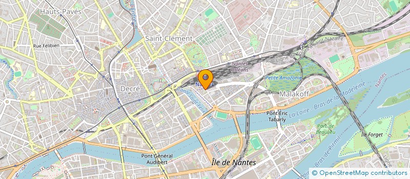 localisation de l'entreprise MONSIEUR SAMIR AALOUANE à NANTES