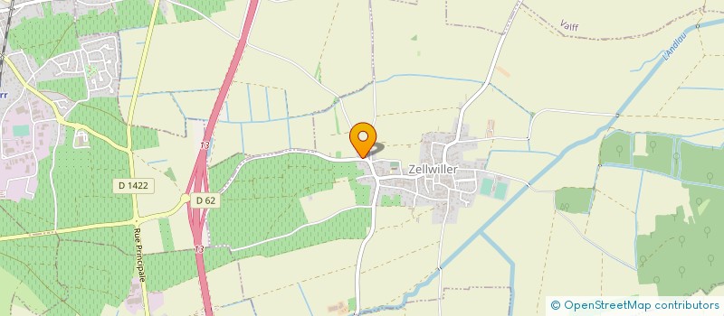 localisation de l'entreprise MONSIEUR SAMIR AARAB  ZELLWILLER