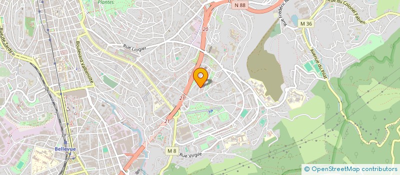 localisation de l'entreprise MONSIEUR SAMIR ABDELAZZIZ DJELTI  SAINT-ETIENNE