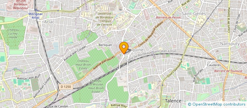 localisation de l'entreprise MONSIEUR SAMIR ABIDI  TALENCE