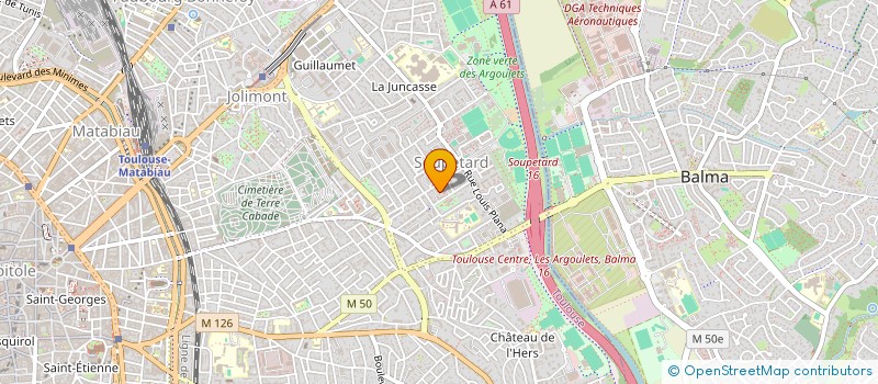 localisation de l'entreprise MONSIEUR SAMIR ABOUSAAD  TOULOUSE