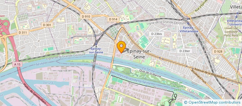 localisation de l'entreprise MONSIEUR SAMIR ACHAIBOU à EPINAY-SUR-SEINE