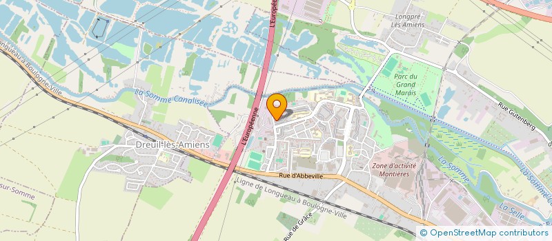 localisation de l'entreprise MONSIEUR SAMIR ACHHOUD  AMIENS
