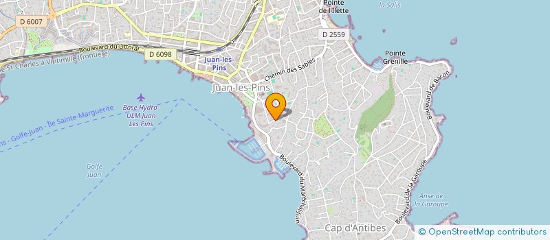 localisation de l'entreprise MONSIEUR SAMIR AHAMED à ANTIBES