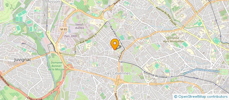 localisation de l'entreprise MONSIEUR SAMIR AHMED CHICHI  MONTPELLIER