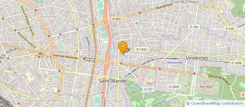 localisation de l'entreprise MONSIEUR SAMIR AIT  SAINT-MANDE