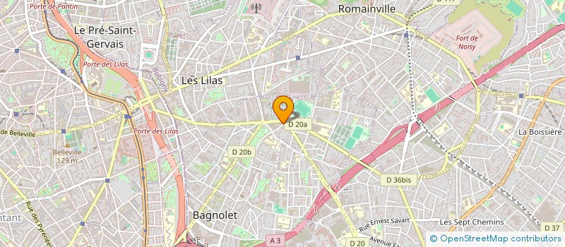 localisation de l'entreprise MONSIEUR SAMIR AIT ALI à BAGNOLET