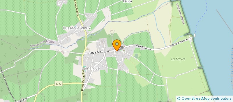 localisation de l'entreprise MONSIEUR SAMIR AIT-CHAOURA  LAMARQUE