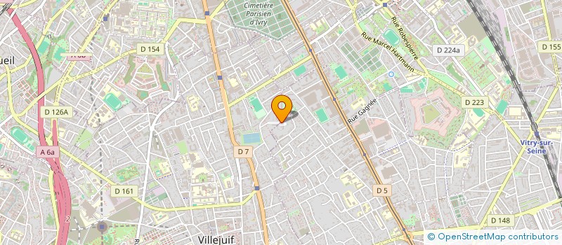 localisation de l'entreprise MONSIEUR SAMIR AIT OUARAB à VITRY-SUR-SEINE