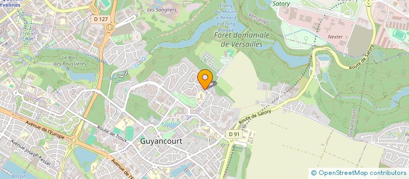 localisation de l'entreprise MONSIEUR SAMIR AIT-OUFELLA  GUYANCOURT