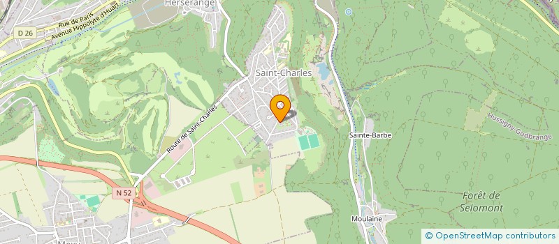 localisation de l'entreprise MONSIEUR SAMIR AKSAS  HAUCOURT-MOULAINE