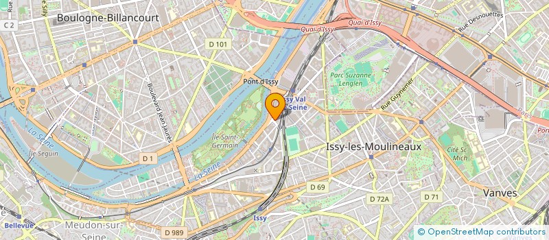 localisation de l'entreprise MONSIEUR SAMIR ALILI à ISSY-LES-MOULINEAUX