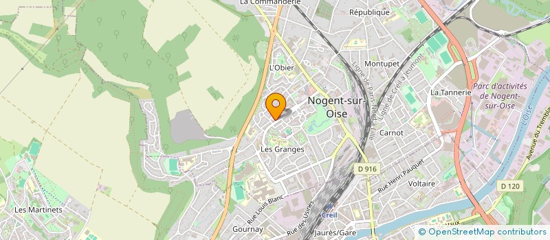 localisation de l'entreprise MONSIEUR SAMIR AMGHAR  NOGENT-SUR-OISE