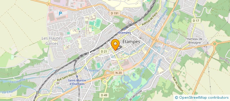 localisation de l'entreprise MONSIEUR SAMIR AMOKRANE à ETAMPES