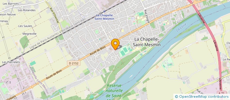 localisation de l'entreprise MONSIEUR SAMIR AMRI à LA CHAPELLE-SAINT-MESMIN