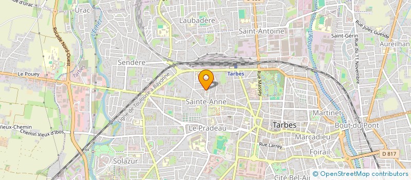 localisation de l'entreprise MONSIEUR SAMIR ANOIR SOULAIMANE  TARBES