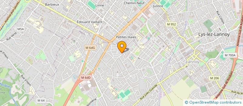 localisation de l'entreprise MONSIEUR SAMIR AOUADI  ROUBAIX