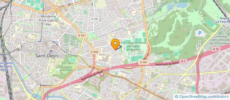 localisation de l'entreprise MONSIEUR SAMIR ARAB  SAINT-DENIS