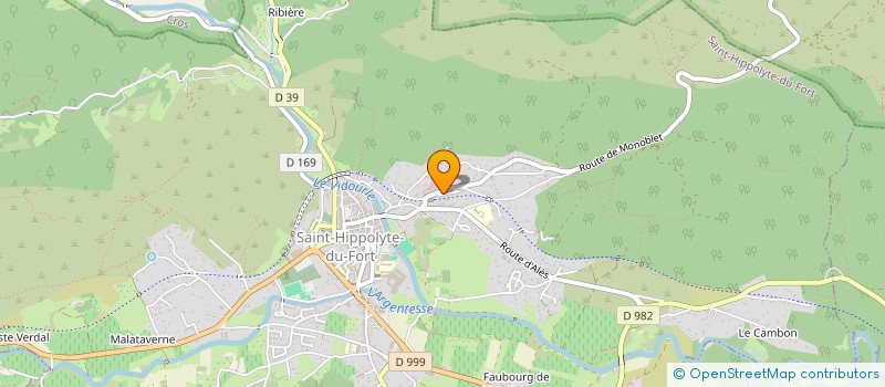 localisation de l'entreprise MONSIEUR SAMIR ARFI  SAINT-HIPPOLYTE-DU-FORT