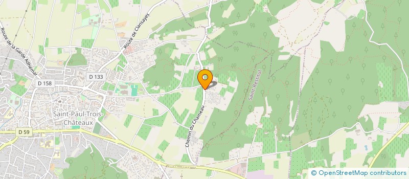 localisation de l'entreprise MONSIEUR SAMIR ARJOUN  SAINT-PAUL-TROIS-CHATEAUX