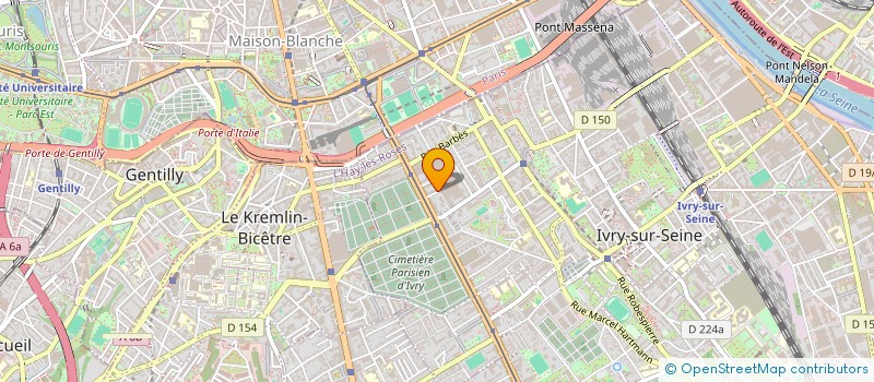 localisation de l'entreprise MONSIEUR SAMIR ASRI  IVRY-SUR-SEINE