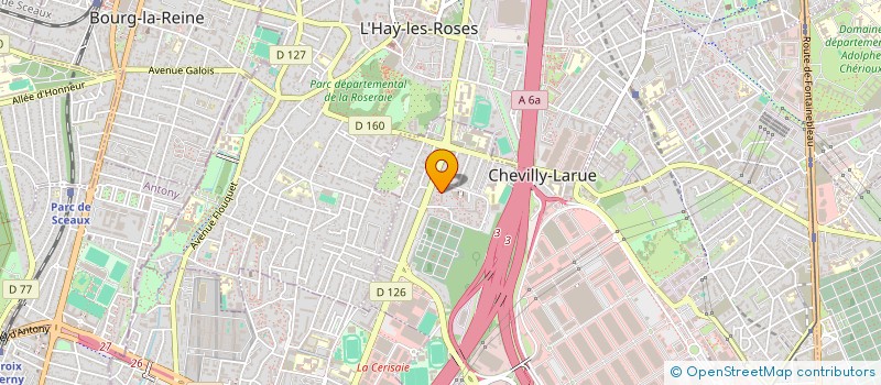 localisation de l'entreprise MONSIEUR SAMIR ATIYA  CHEVILLY-LARUE