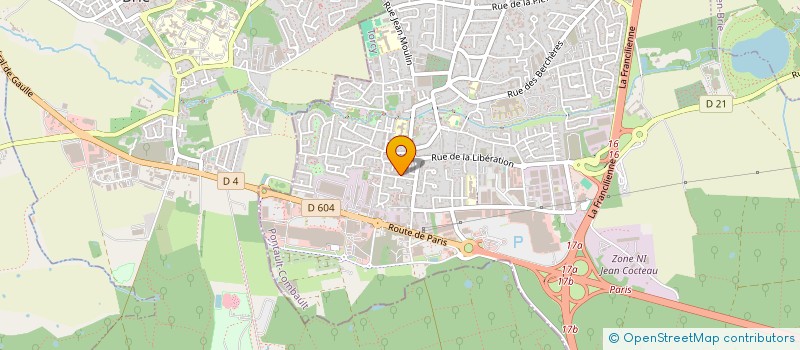 localisation de l'entreprise MONSIEUR SAMIR ATTAR à PONTAULT-COMBAULT