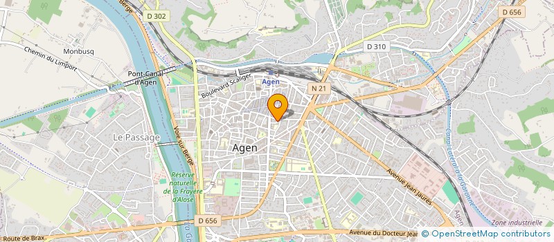 localisation de l'entreprise MONSIEUR SAMIR ATTOUMANI  AGEN