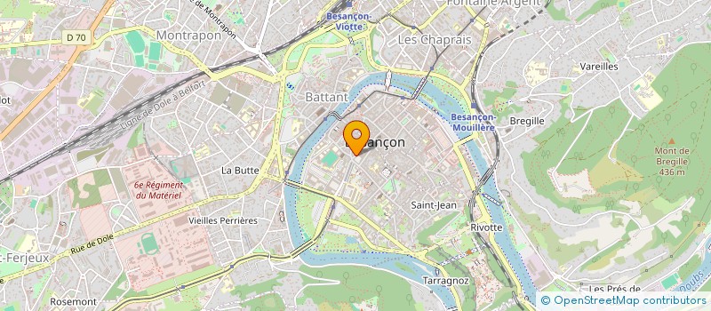 localisation de l'entreprise MONSIEUR SAMIR AYARI  BESANCON