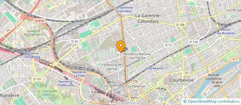 localisation de l'entreprise MONSIEUR SAMIR AZAR ATALLAH à COURBEVOIE