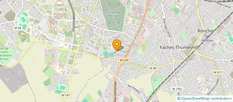 localisation de l'entreprise MONSIEUR SAMIR AZZAIANI à LILLE