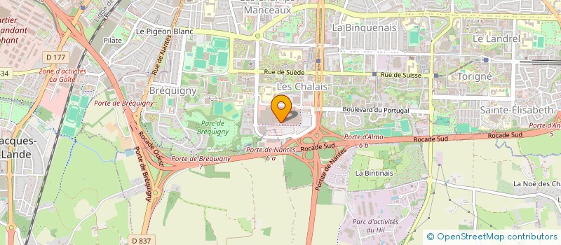 localisation de l'entreprise MONSIEUR SAMIR AZZAOUI  RENNES