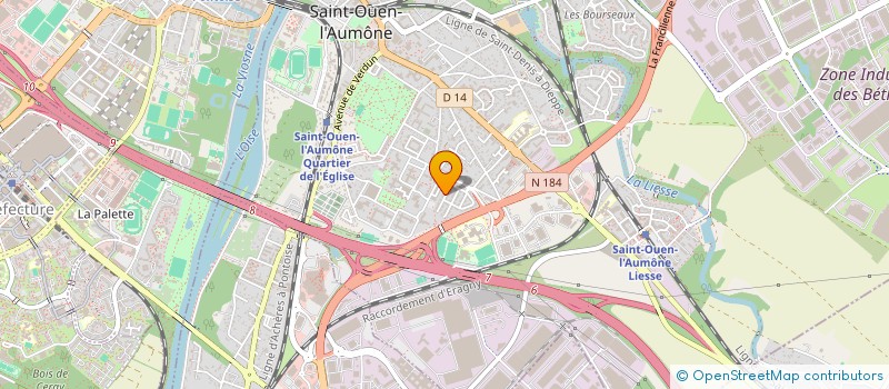 localisation de l'entreprise MONSIEUR SAMIR AZZOUZI à SAINT-OUEN-L'AUMONE