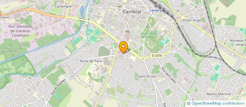 localisation de l'entreprise MONSIEUR SAMIR BACHA à CAMBRAI