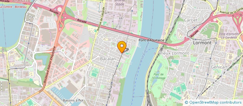 localisation de l'entreprise MONSIEUR SAMIR BADOUR  BORDEAUX