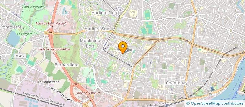 localisation de l'entreprise MONSIEUR SAMIR BAOUNI à NANTES