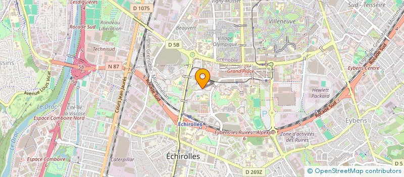 localisation de l'entreprise MONSIEUR SAMIR BARHOUMI  ECHIROLLES