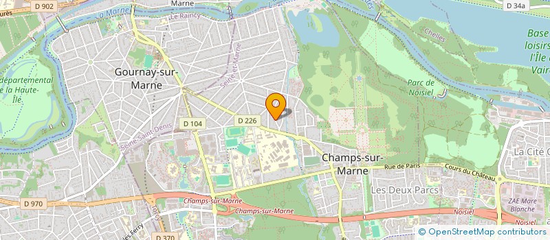 localisation de l'entreprise MONSIEUR SAMIR BARKAOUI à CHAMPS-SUR-MARNE