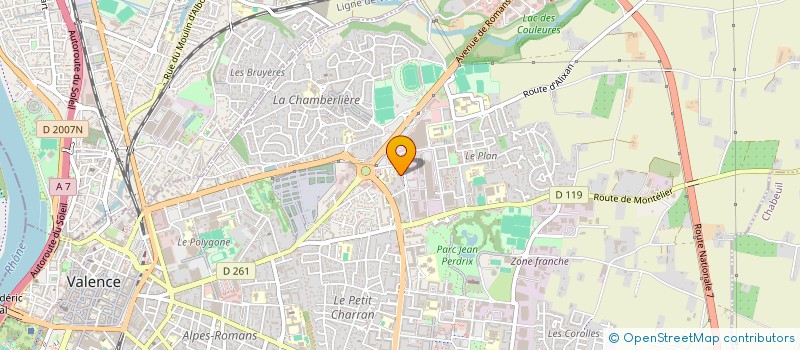 localisation de l'entreprise MONSIEUR SAMIR BARRAHI à VALENCE