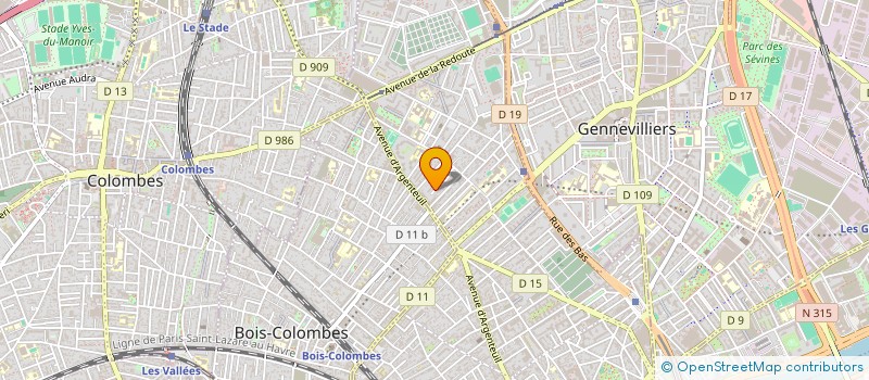 localisation de l'entreprise MONSIEUR SAMIR BAZENIAR à ASNIERES-SUR-SEINE