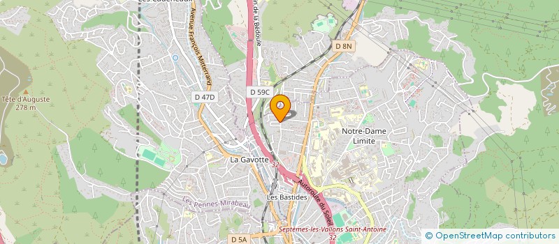 localisation de l'entreprise MONSIEUR SAMIR BAZIZ à MARSEILLE