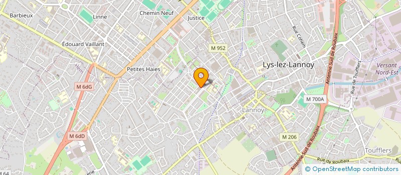 localisation de l'entreprise MONSIEUR SAMIR BECHIA  ROUBAIX