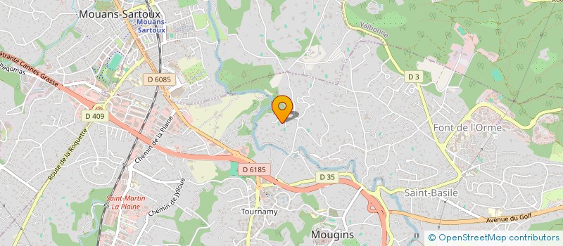 localisation de l'entreprise MONSIEUR SAMIR BEDERR à MOUGINS