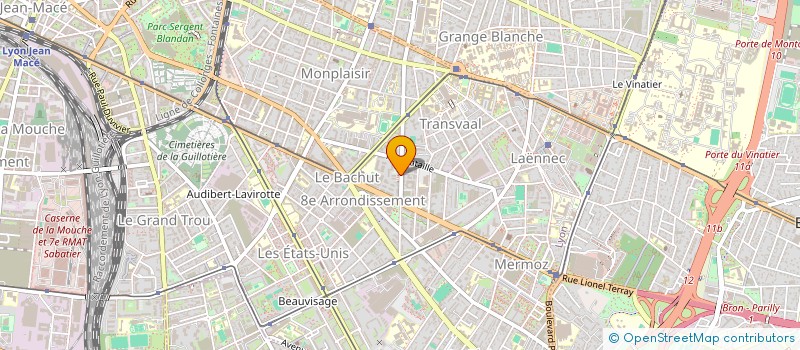 localisation de l'entreprise MONSIEUR SAMIR BEDROH à LYON