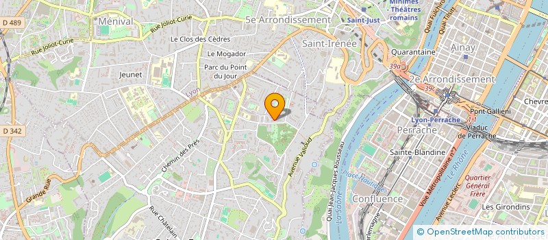 localisation de l'entreprise MONSIEUR SAMIR BEGAG  SAINTE-FOY-LES-LYON