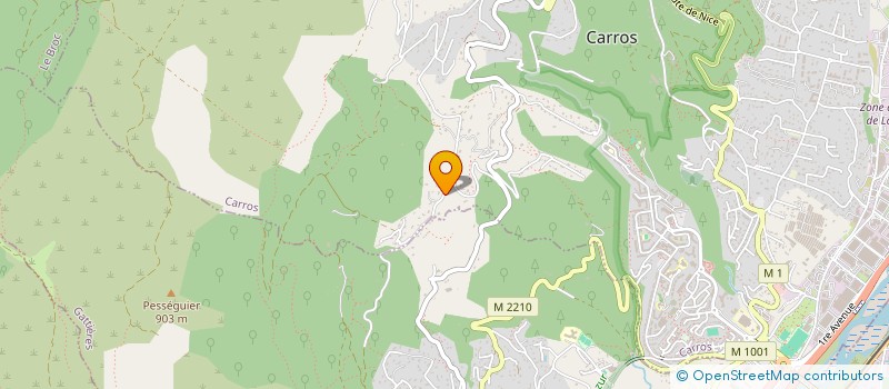 localisation de l'entreprise MONSIEUR SAMIR BELAOUINAT à CARROS