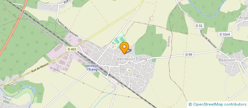localisation de l'entreprise MONSIEUR SAMIR BELARBI  VERNEUIL-L'ETANG
