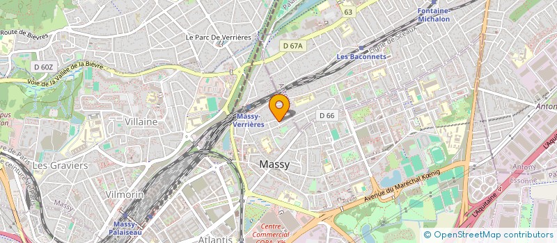 localisation de l'entreprise MONSIEUR SAMIR BELARBI à MASSY