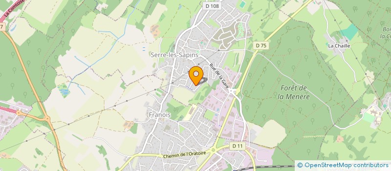 localisation de l'entreprise MONSIEUR SAMIR BELASRI  CHAMPAGNEY